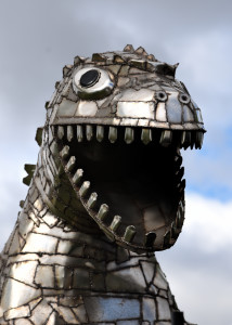 Sculpture Godzilla