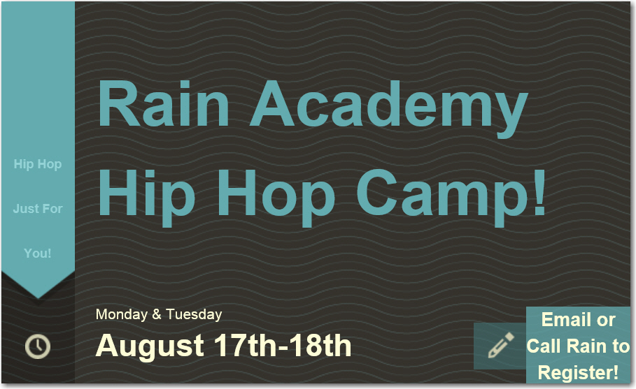 Rain Academy of Dance flyer