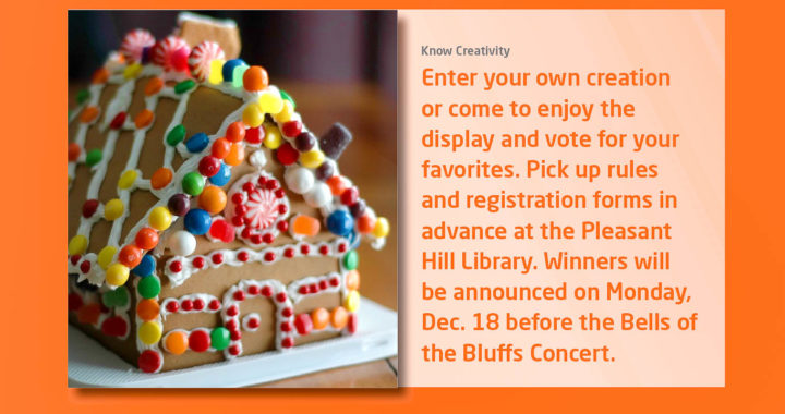 ad for gingerbread house contest
