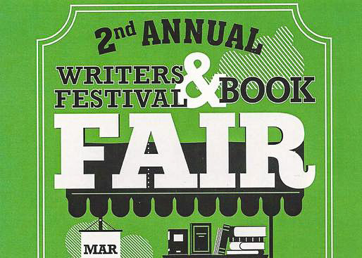 poster for writer's fair