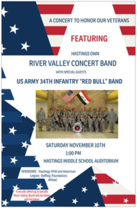 veterans concert flyer