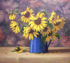 oil sunflowers