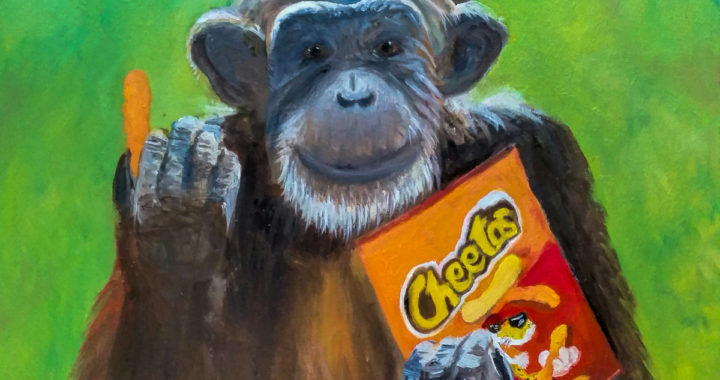 orangutan painting